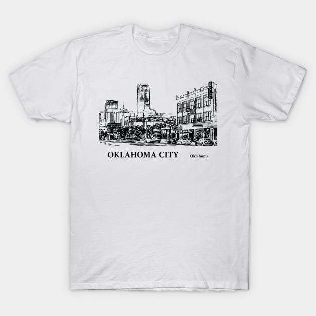 Oklahoma City - Oklahoma T-Shirt by Lakeric